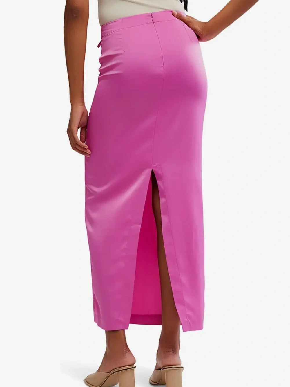 Free People sleek satin